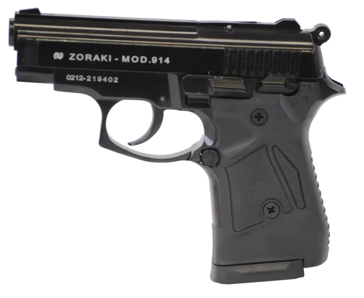 Zoraki 914-P 9mm P.A.K SRS schwarz